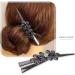 Sharplace Metal Hair Clips with Flower Rhinestones - Stylish Women's Hair Accessories in Blue - Buy Online on GoSupps.com