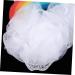 Housoutil 3pcs Rainbow Bath Sponge Set - Exfoliating Bath Balls & Facial Scrubbers for Infants & Adults - Colorful Shower Poufs for Soft Skin Care - Buy Online on GoSupps.com