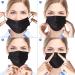 100 Pack Disposable Black Face Masks - Comfortable Ear Loops & Breathable Design - Buy Online on GoSupps.com