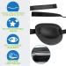 RIKEYO Adult & Kids Eye Patch - Soft & Adjustable Lazy Eye Cover for Pirate/Cosplay - Black - Buy Online on GoSupps.com