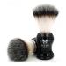 Menesia Black Handle Shaving Brush for Men - Skull Design - Buy Online on GoSupps.com
