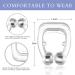 Silicone Magnetic Anti-Snoring Nose Clips - Snore Stopper for Instant Relief - 6 Pack - Buy Online on GoSupps.com