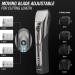 Hair Clippers for Men Cordless Barber Clippers and Beard Trimmer Men Set Electric Hair Cutting Kit Powerful Barbers Haircut Trimmer Rechargeable with 4 Guide Combs Battery Indicator - Buy Online on GoSupps.com