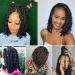 Yamolesuny Boho Bob Box Braids Crochet Hair with Curly Ends Pre-looped Goddess Locs Braiding Extensions 3X Bohemian Hippie For Black Women(14 Inch 613#) - Buy Online on GoSupps.com