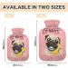 2L Heat Bottle with Funny Dogops Cover - Ideal for Pain Relief Cramps & Heat Therapy | Durable Warm-Up Bag for Hands Feet Shoulders & Neck - Buy Online on GoSupps.com