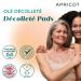 Apricot Beauty Dekoltee Pad - Anti-Wrinkle Silicone Pad for Cleavage Tightening | Dermatologist Approved | Made in Germany (1 Pack No Hyaluronic Acid) - Buy Online on GoSupps.com