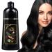 2-in-1 Blackening Shampoo shampoo for black hair black hair dyes shampoo quick nourishing shampoo hair dye bibs for men & women-easy to use simple & fast