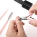 Yolev 3pcs Cuticle Trimmer with Cuticle Pusher 3 PCS Pink Nail Cuticle Nipper Professional Pedicure Manicure Nippers Rainbow Sharp Durable Pedicure Manicure Tools for Fingernails and Toenails - Buy Online on GoSupps.com