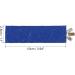 PATICIL 1.1x3.9 Vogel Paw Bird Wood Perch Stand - Perfect Cage Accessory for Small Birds Parrots & Budgies - Blue - Buy Online on GoSupps.com