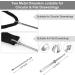 MiniRed 8PCS Drawstring Cords Set for Sweatpants & Shorts with Easy Threaders - Premium Hoodie String Replacement - 57 Inch, Black & White - Buy Online on GoSupps.com