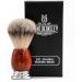 Brent Berkeley Original Razor Brush - Silvertip Fiber Vegan Shaving Brush for Cream & Gel - Fast-Drying Synthetic Hair for Wet Shaving - Buy Online on GoSupps.com