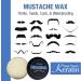 Beard Wax & Keratin Mustache Wax | Magic Master Styling Care for All Beard Types - Ideal for Curly Normal or Dry Skin - Buy Online on GoSupps.com