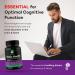 Daiwa Brain Health Plasmalogen Memory Supplement - Nootropic with Hokkaido Scallop Oil Plasmalogens for Focus and Cognitive Function - Buy Online on GoSupps.com