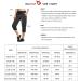 Baleaf Women's Lightweight Capri Jogger Hiking Shorts Running Pants UPF 50+ Zipper Pockets - Blue Large - Buy Online on GoSupps.com