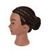 RIHANNAHAIR 100% Real Human Hair Mannequin Head with Stand - Cosmetology Practice Manikin for Braiding, Styling, Coloring, and Cutting - Buy Online on GoSupps.com