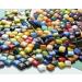 Lanyani Vibrant Glass Mosaic Stone Tiles - 2lbs Bulk Opaque Colors for Arts and Crafts - Buy Online on GoSupps.com