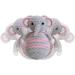 SESIBABA Jumbo Pink Elephant Toy - Handmade & Crocheted Motor Toy for Babies 0 Months - Wobble & Bell Effect - Soft Plush Gift - Buy Online on GoSupps.com