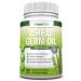 Wheat Germ Oil  1130mg  180 Softgels  Cold-Pressed & Non GMO  Natural Source of Vitamin E  Nourished Skin and Healthy Hair  Heart Health  Powerful Antioxidant  Increased Energy and Stamina