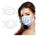 Hoothy 3D silicone mask holder mask bracket washable and reusable protection for lipstick make-up pleasant breathing helps against fogged up increased breathing space 5PC
