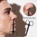 4PCS Eyebrow Scissors with Comb Precision Facial Hair Small Grooming Scissors Eyebrow Trimmer Scissors for Men Women - Buy Online on GoSupps.com