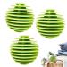 Laundry Balls for Dryer - Hair Catcher Laundry Balls - Multi-Layer Vane Laundry Scrubbing Balls Anti-tangling Efficient Lint Catcher Reusable Eco-Friendly Balls for Clothes Pet Hair Pochy Green