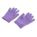 Moufles Hydratants en Gel pour Soins Peau 1 Paire Taille Adulte Couleur Violet Romantique Masque Mains pour Hydratation Profonde et Exfoliation Soin Mains Spa et Beaut