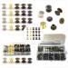 EXCEART 100 Sets Lash Rivet Boxed Diy Crafts Brass Rivets Double- Sided Rivets Diy Studs Self Made Component Assorted Color 0.8x0.8cm - Buy Online on GoSupps.com
