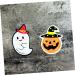 ABOOFAN 100 Pcs Lollipop Decoration Lollipop Greeting Card Lollipop Card Holder Packaging Decoration Card Lollipop Ghost Card Paper Card Candy Wrapping Card Sugar Card Halloween - Buy Online on GoSupps.com