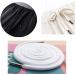 20 Pack Replacement Drawstrings - 53 Long Black Drawcords for Pants, Sweatpants, Hoodies, Scrubs, Jackets, Shorts - Buy Online on GoSupps.com