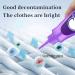 Clothes Oil Stain Remover Liquid Detergent for Most Types of Clothes Active Enzymatic Laundry Cleaning Clothing Quick Laundry Dry Cleaner (Purple Bottle 120ml 2pc) - Buy Online on GoSupps.com