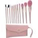Verdant Touch 12 Pcs Makeup Brush Set for Blusher Foundation Concealer with Storage Bag - Buy Online on GoSupps.com
