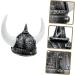 COLLBATH Viking Horn Hat Kids Viking Hat Headdress Devil Medieval Knight Decor Cap Mens Hats Helmet for Adults Viking Hat and Beard Casque Viking Helmet Women Viking Helmet Kids Fur Plastic 30x26cm Assorted Color2 - Buy Online on GoSupps.com