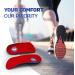 Pure Stride Professional 3/4 Length Orthotics - Pain Relief Insoles for Plantar Fasciitis, Metatarsal Support - Men's 5-6.5 / Women's 7-8.5 - Buy Online on GoSupps.com