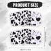Hand Castor Oil Wraps - Waterproof Adjustable Reusable Pads (2 Pack Cow Pattern) - Prevents Leakage for Enhanced Care - Buy Online on GoSupps.com