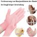 Moisturizing Silicone Spa Gel Gloves for Women | Reusable Hand Care for Dry Cracked Skin (1 Pair - Pink) - Buy Online on GoSupps.com