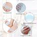 Jycch Couples Gel Toe Separator Rail - Breathable Forefoot Sleeve & Midfoot Cushion for Hallux Valgus Pain Relief - Buy Online on GoSupps.com