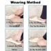 2-Piece Hallux Valgus Rail Set - Adjustable Toe Correction for Bunion Relief | Nylon & Spandex Convenient Daily Use - Buy Online on GoSupps.com