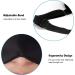 Jazzznap Natural Silk Sleep Mask - Super Smooth Black Blindfold for a Restful Sleep - Buy Online on GoSupps.com