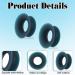 Buy 12Pcs Earplugs Mute Style Pack | Noise Cancelling - 5dB Reduction for Travel Home Office & Library - Buy Online on GoSupps.com