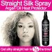Moroccan Argan Oil Straight Silk Spray (6oz) | Heat Protectant up to 450 F | Alcohol-Free Hair Straightener & Detangler | Made in USA - Buy Online on GoSupps.com