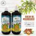 Moroccan Argan Oil Biotin Shampoo & Conditioner Set - Natural Hair Repair & Moisturization | DHT Blocker & Anti Hair Loss Treatment (2 x 16.9 Fl Oz - Buy Online on GoSupps.com