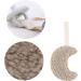Apooke Soft Plush Moon Baby Pacifier Clip & Bite Ring Organizer - Anti-Drop Holder for Infants | Perfect Baby Gifts for Boys & Girls - Buy Online on GoSupps.com
