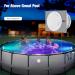 Buy Idealife Rechargeable Underwater Pool Lights - Remote Control WRGB Color Change Waterproof for Aquariums & Gardens (2 Pack) - Buy Online on GoSupps.com