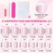 240pc Baby Pink Square Press On Nails - Short Fake Acrylic Nails with Glue & Adhesive Tabs | Perfect Petite Artificial Fingernails - Buy Online on GoSupps.com