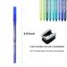 4 Pcs Waterproof Blue Eyeliner Pencil Set | Glitter Metallic & Matte Eyeliner Pen | Long-Lasting Eye Makeup for Women - Buy Online on GoSupps.com