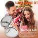 HBTD-SZ Compact Mirror 2 Pack - Portable 1X/2X Magnifying Metal Makeup Mirror (Cartoon cat) - Pink+Light Green - Buy Online on GoSupps.com