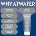 ATWATER Skin Armor Exfoliating Face Scrub for Men - Travel Size 3.4 oz | Smooths & Cleans for Fresh Vibrant Skin - Best Men's Facial Cleanser - Buy Online on GoSupps.com
