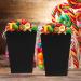 Alipis 50Pcs Popcorn Boxes Disposable Popcorn Buckets Paper Popcorn Tubs Greaseproof Popcorn Containers for Movie Theater Night Parties 250g Black - Buy Online on GoSupps.com