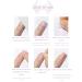 Light Pink French Tip Press on Nails - 24 Pcs Full Cover False Nails with Nail Glue for Women and Girls - Buy Online on GoSupps.com