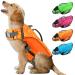 Alagirl's dog vest medium of adjustable preserver with high buoyancy and durable rescue handle Aladlj004 Orange S S: 42-54cm (chest circumference) Orange Orange